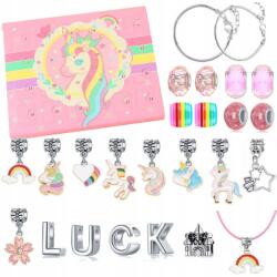  B3 Adventi Naptár Ajándék Unicorn Lányoknak Ékszerek (NewTechnologyB3)