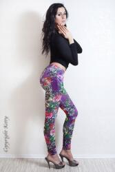  9048 Ketty farmer leggings, Méret Szín: S/l A képen látható (ep-dopr-10532-S/L - Dle fota)
