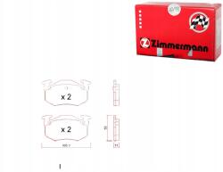 Zimmermann Fékbetét Renault Megane 96-03 Hátsó Zimmerma
