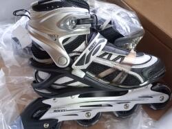 Roces Görkorcsolya Roces Slim 280 méret 46 black silver white (slim280)