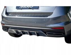  Kipufogóvég utánzat, Škoda Fabia IV, 2021-, fekete