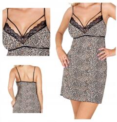 Donna viszkóz csipkés hálóing vállpántokkal Omari2 L