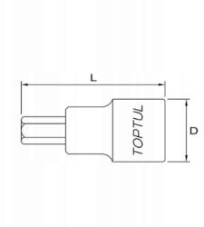 TOPTUL BCDA1204 Toptul Kupakok (BCDA1204)