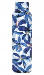 QUOKKA Rozsdamentes acél termosz Solid Blue Hibiscus 630 ml (12180)