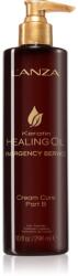 Lanza Keratin Healing Oil подхранващ крем за увредена и боядисана коса 296ml