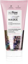 So!flow High Porosity Hair Protein-Emollient Mask erősítő maszk a töredezett, károsult hajra 200 ml