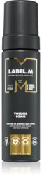 label. m Fashion Edition luxus térfogatnövelő hab minden hajtípusra 200 ml