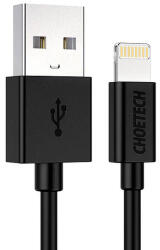 Choetech USB-Lightning Kábel IP0026, 1, 2 m, Fekete