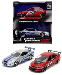 Jada Halálos iramban, Twin Pack 2006 Mitsubishi Lancer Evo IX és 2002 Nissan Skyline GTR R34