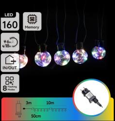 Aigostar - LED RGBY външна декоративна гирлянда 160xLED/3, 6W/230V 10m IP44 (AI2188)