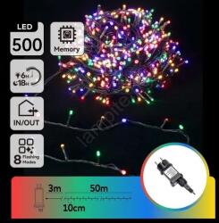 Aigostar - LED RGBY Външна коледна гирлянда 500xLED/3, 6W/230V 50m IP44 (AI2126)