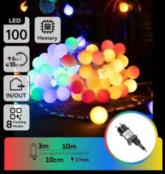 Aigostar - LED RGBY външна декоративна гирлянда 100xLED/3, 6W/230V/8 функции 10m IP44 (AI2180)