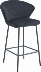  Leobert Hoker GATTA - fekete bársony/lábak fekete x 2