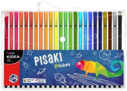 kidea Kidea, set de markere + etui, 24 culori