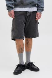 Jack & Jones Jack & Jones, Bermuda farmernadrág több zsebbel, Antracitszürke, S (12273238-GREY-DENIM-S)