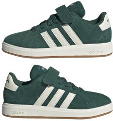 adidas Sportswear adidas Sportswear, Grand Court nyersbőr sneaker szintetikus anyagbetétekkel, Vízzöld, 28.5 EU (JP5898-10.5K)