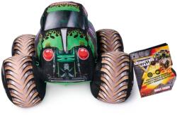 Spin Master Monster Jam - Camion Zombie Grave Digger de pluș cu lumini și sunete, Oficial, Multicolor, 3 ani+ (681147069763)
