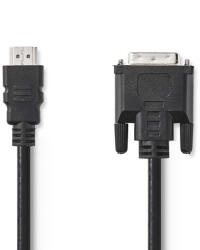 Nedis CCGB34800BK20 video átalakító kábel 2 M HDMI A-típus (Standard) DVI-D Fekete (CCGB34800BK20)