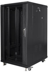 Lanberg FF01-6822-12B állvány 22U Szabadonálló állvány Fekete (FF01-6822-12B) - compzone