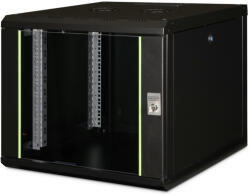 ASSMANN DN-19 09U-6/6-SW állvány 9U Falra szerelhető állvány Fekete (DN-19 09U-6/6-SW) - compzone