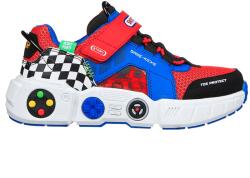 Skechers Skechers, Gametronix tépőzáras sneaker, Vörös, Kék, 34 EU (402260L-BLMT-34)