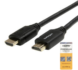 StarTech HDMM50CMP HDMI kábel 0, 5 M HDMI A-típus (Standard) Fekete (HDMM50CMP)