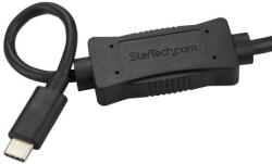 StarTech USB3C2ESAT3 USB kábel 0, 9 M USB C Fekete (USB3C2ESAT3)