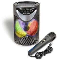 Bontempi Vezeték nélküli hangszóró mikrofonnal és RGB háttérvilágítással (491010)