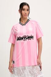 Adidas t-shirt Jersey - rózsaszín L
