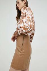 Guess szoknya bézs, mini, egyenes - bézs M