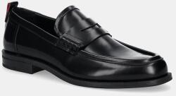 HUGO bőr mokaszin Varian fekete, 50548591 - fekete Férfi 46