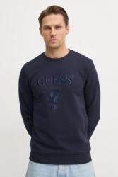 GUESS felső BEAU sötétkék, férfi, nyomott mintás, M5RQ08 KCN01 - sötétkék M