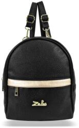 ZELLIA Női Hátizsák Zlb301 Fekete-Arany (ZLK-zlb301-05385676)