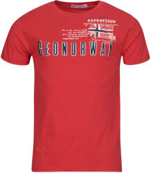 Geographical Norway Tricouri mânecă scurtă Bărbați JASON Geographical Norway roșu EU L