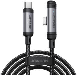 JOYROOM S-A56 EnjoyX 90° USB-C - USB-C Kábel - 1.2m 60W - Fekete (S-A56_CC)