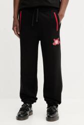 HUGO BOSS melegítőnadrág fekete, sima, 50544516 - fekete M