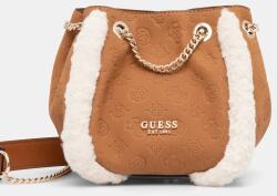 Guess kézitáska DAVIKA - barna Univerzális méret