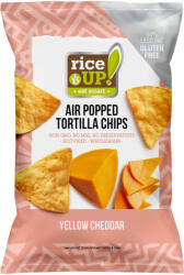 Rice Up tortilla chips cheddar sajt ízű 60 g