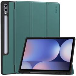 ENKAY LEATHER Husă rabatabilă pentru Samsung Galaxy Tab S10 Ultra verde