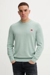 HUGO BOSS pamut pulóver - zöld S - answear - 30 990 Ft