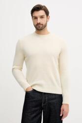 Benetton gyapjú pulóver - bézs S - answear - 31 990 Ft