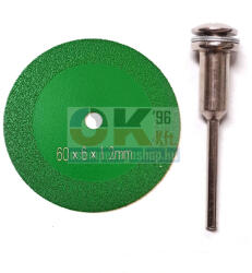 SKT Diamond Mini gyémánttárcsa 3mm tengely, D60 mm (skt175060t) (skt175060t)