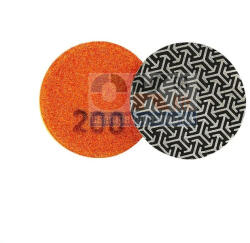 SKT Diamond tépőzáras polírozó, csiszoló #200, D50mm, (skt176200) (skt176200)
