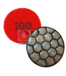 SKT Diamond SKT tépőzáras polírozó, csiszoló #100, D50mm, (skt177100) (skt177100)