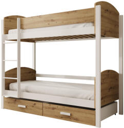 ADRK Gyerek emeletes ágy Jori 200x90 - smartbutor