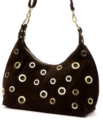  Luka 26-052 barna női bőr kézitáska 35 x 26 x 13 cm (60061)