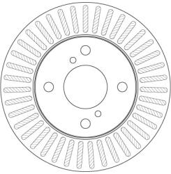 TRW DF6214 féktárcsa (1db)