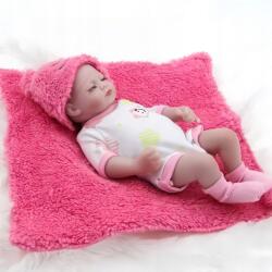  Reborn baby doll emuláció szilikon ikerbaba 29cm