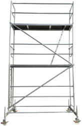 ECO Gurulós homlokzati állványzat - bérlés Szeged (berles_gurulos_allvanyzat)