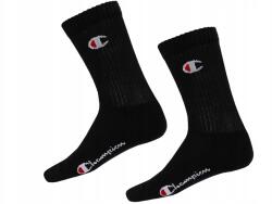 Champion Zokni Hosszú Champion 3csomag Magasszárú zokni Pamut Fekete 3 pár 43-46 (U24558KK001)